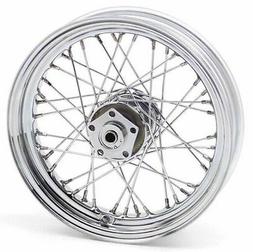 ROUE jante 16 pouce 3.00 large rim moto chrome bobber harley