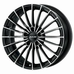 En Alliage Mak Arese 6.5x16 5x98 Et39 C.b.58.1 Black Mirror