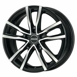En Alliage Mak Milano 7x18 5x100 Et43 C.b.72 Black Mirror